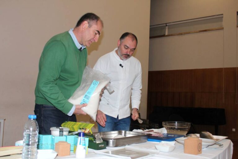 Jorge Raiado traz flor de sal Salmarim à EPATV