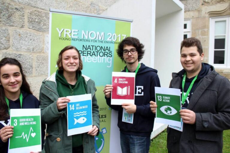Jovens Repórteres da EPATV em Guimarães