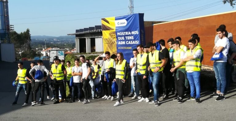 Alunos de Eletrotecnia na II Casais Open'Week